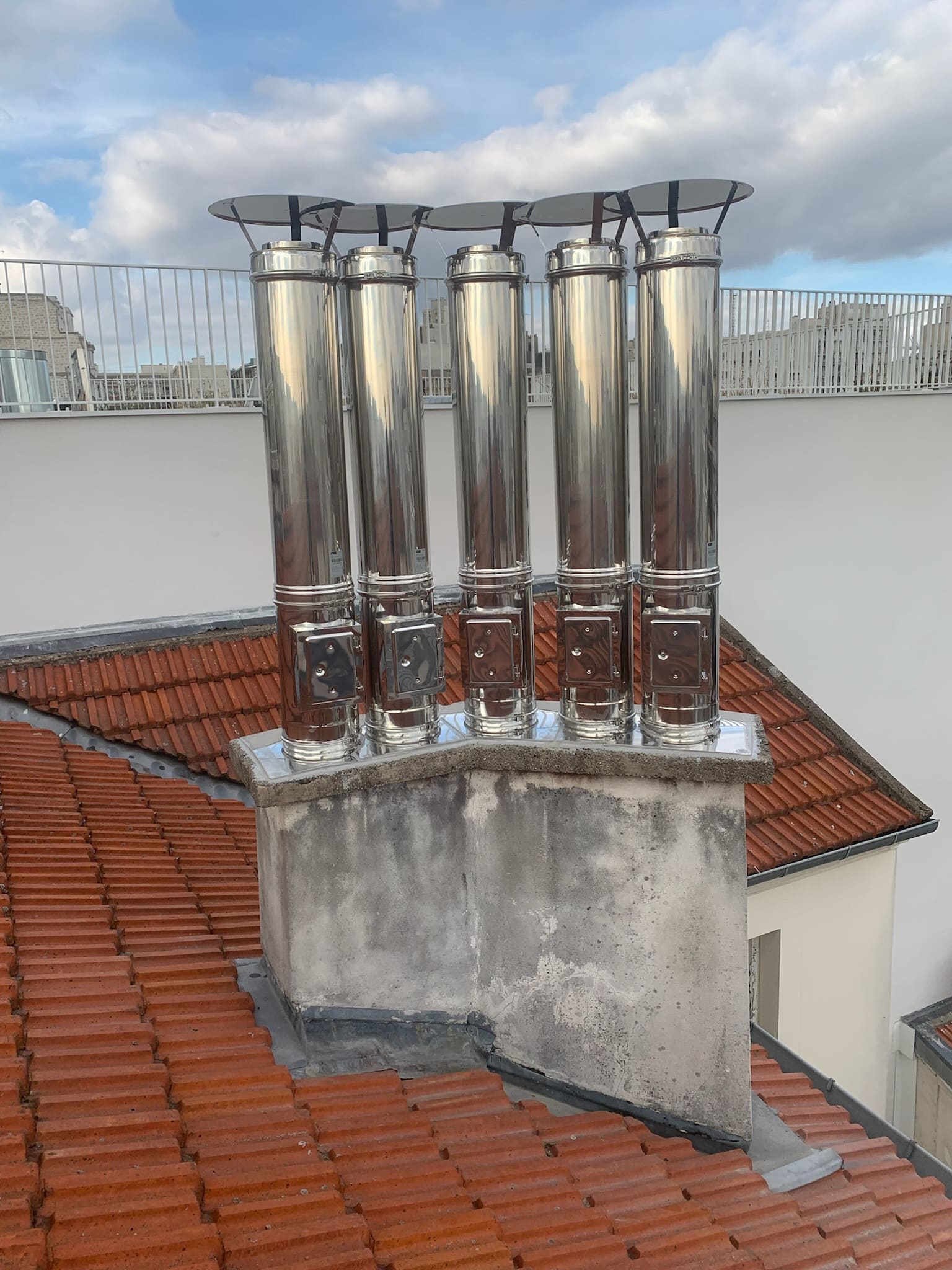 rehaussement cheminée