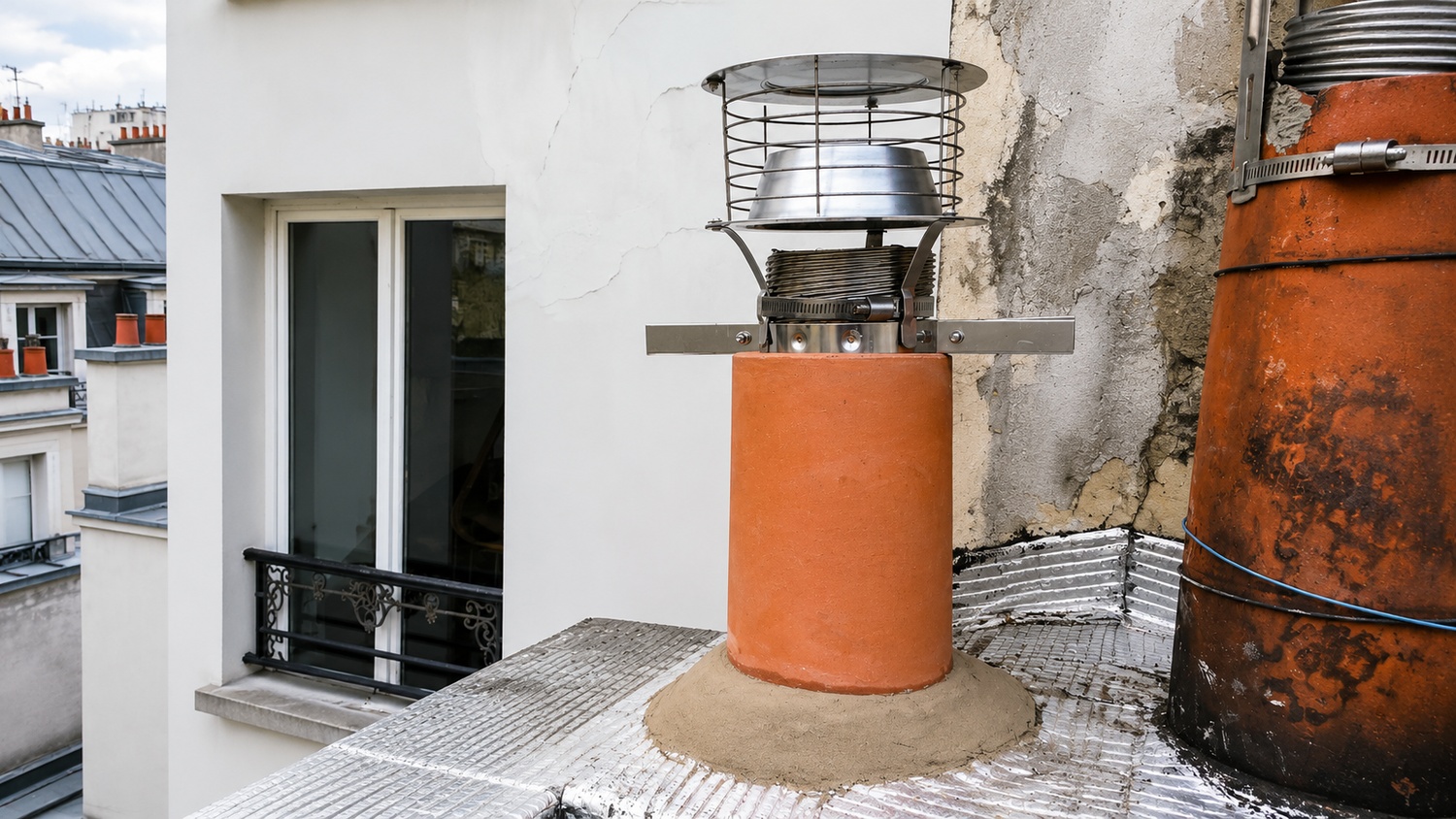Chapeau inox varispir