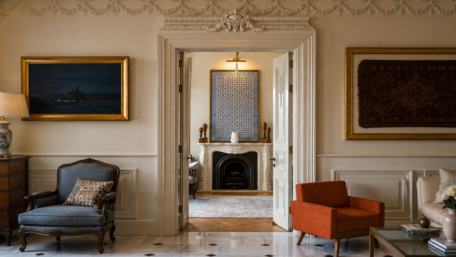 Cheminée parisienne