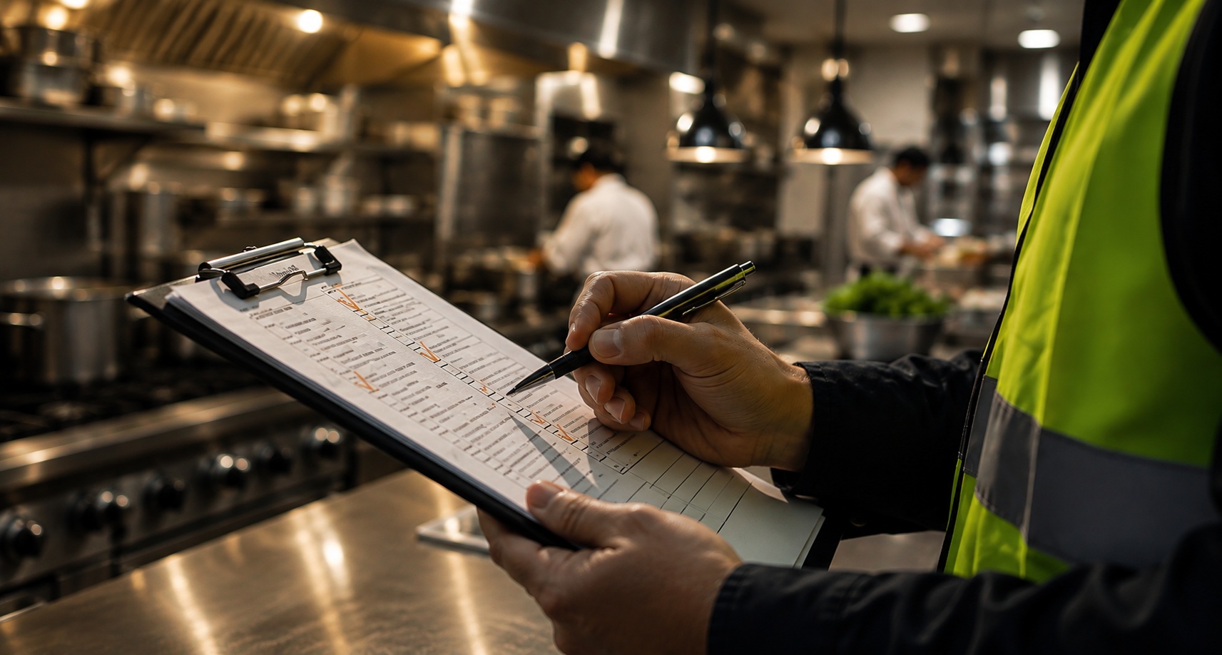 Diagnostic installation hotte cuisine professionnelle