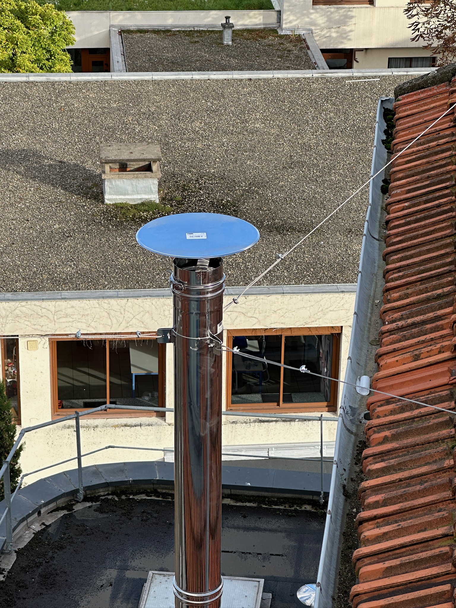 Haubanage conduit
