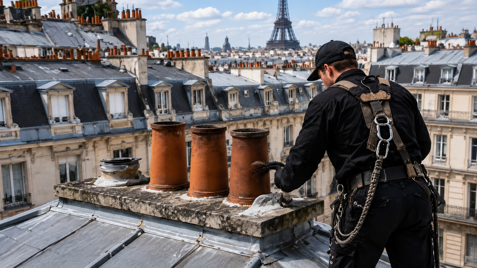 Ramonage toiture