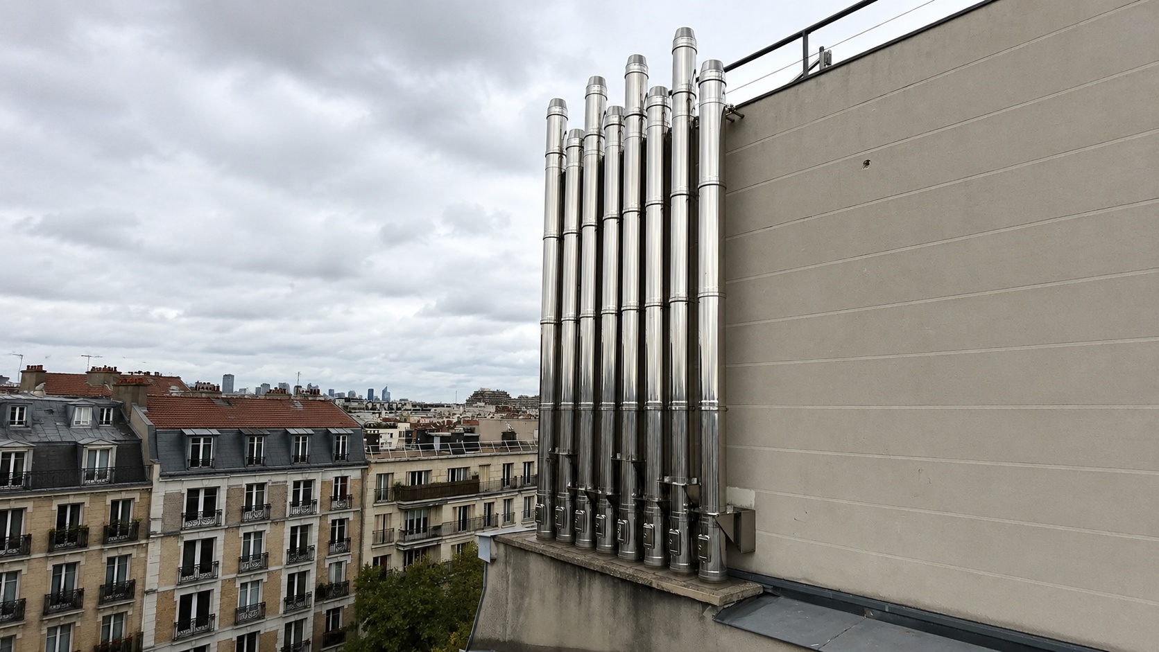 Rehaussement conduit de cheminée