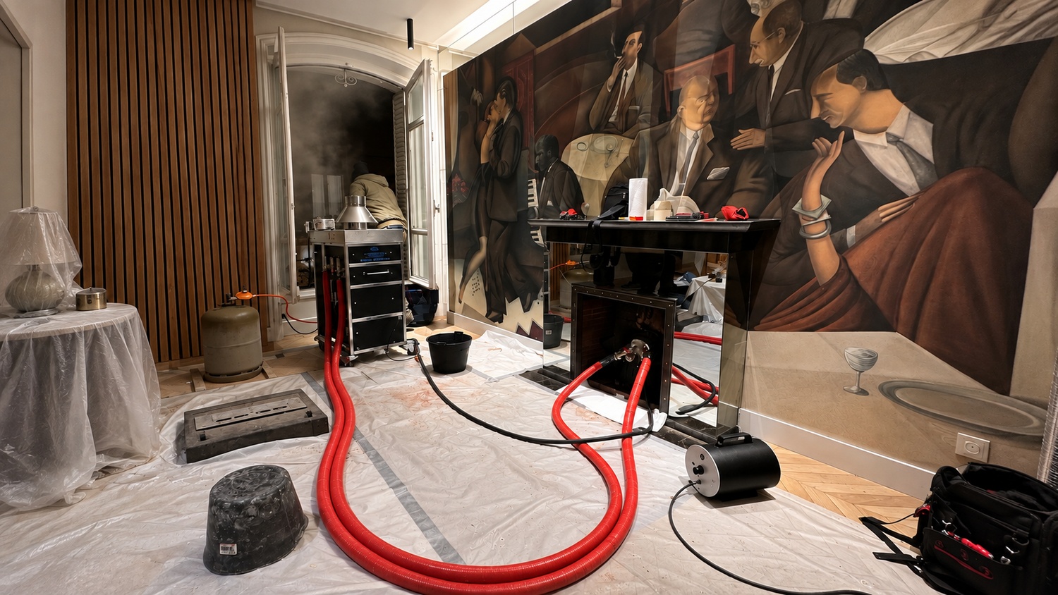 Chemisage Furanflex cheminée appartement